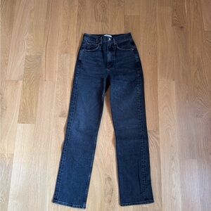 Classic Black Denim Jeans Agolde